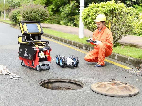 西华管道机器人检测